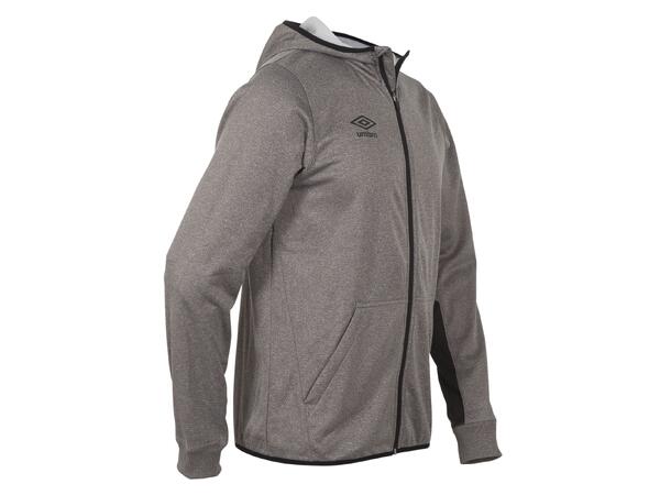 UMBRO Core Tech Hood Zip 19 Mørk grå XS Treningsjakke med hette i polyester